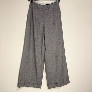 NWT Sandro High waisted Wide-leg trousers